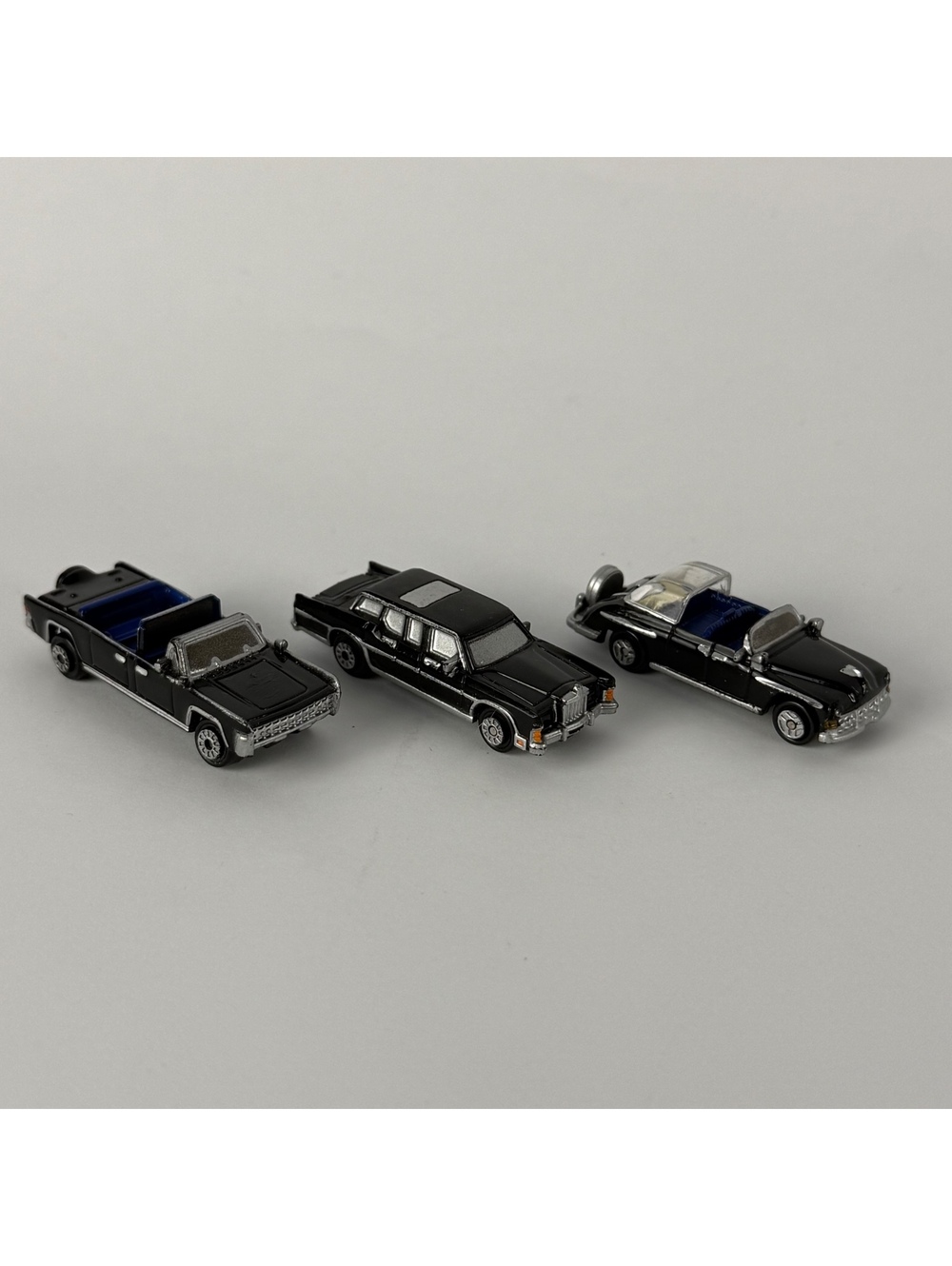 Vintage Micro Machines Lincoln Presidential Limousine Lot of 3